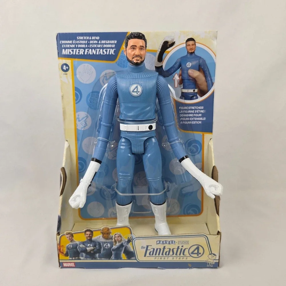 Fantastic 4 First Steps Titan Hero Series 4pk: Torch, Thing, Galactus, Mr Fantas